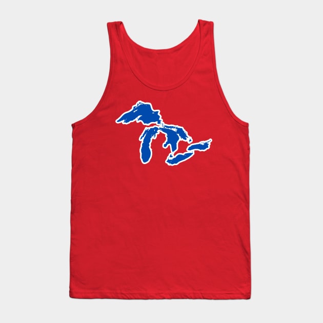 Great Lakes Tank Top by Spatski